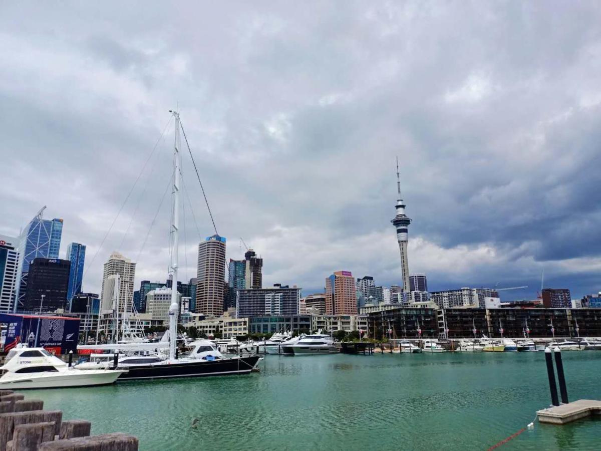 Princes Wharf Grace Apartments โอ๊คแลนด์ ภายนอก รูปภาพ