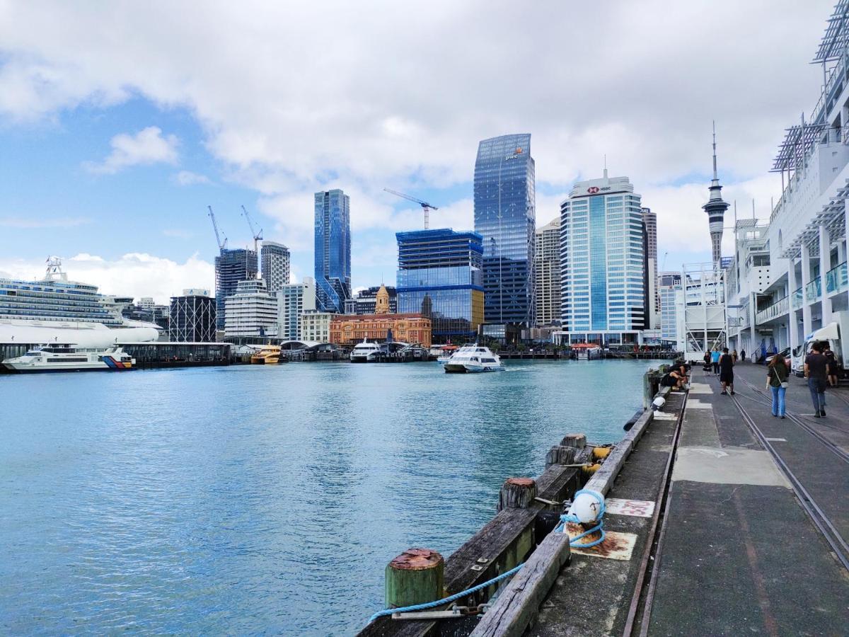 Princes Wharf Grace Apartments โอ๊คแลนด์ ภายนอก รูปภาพ